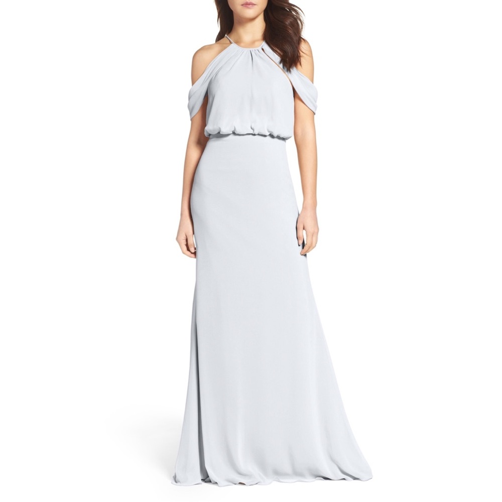 WATTERS DENI CRINKLE DRAPE SLEEVE GOWN 2510 ❤️STUNNING❤️